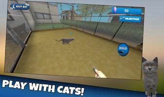 Cat Shelter Simulator 3D Affiche