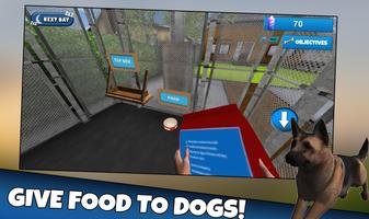 Dog & Cat Shelter Simulator 3D Ekran Görüntüsü 1