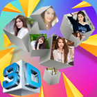 3D Collage biểu tượng