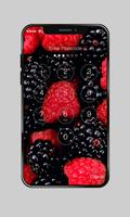 Sweet Berries Raspberry Cherry Wallpaper Lock capture d'écran 1