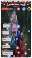 fake call chat with Siren Head تصوير الشاشة 2