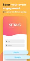 Sitrus Event Organizer Manager Affiche