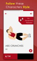 六组锻炼计划30天：家庭锻炼6 Abs 海报