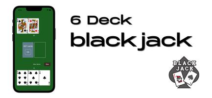 6 deck blackjack game.strategy постер