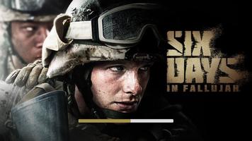 Six days in fallujah game Affiche