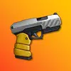 Shoot the Box: Waffen Spiel Zeichen