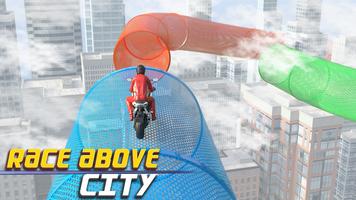 摩托車遊戲：特技自行車 海報