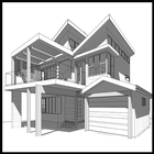 Sketch Of Home Architecture иконка