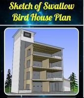 برنامه‌نما Sketch of Swallow Bird House P عکس از صفحه