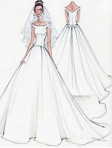 Boceto De Vestido De Novia Boceto Personalizado Boceto De México | Boceto De Vestido De Novia Boceto Personalizado Boceto De México |