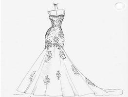 رسم، بسبب، فستان الزفاف تصوير الشاشة 3