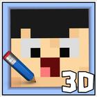 3D Skin Editor for MCPE ไอคอน