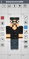 3D Skin Editor for MCPE Affiche