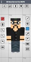 3D Skin Editor for MCPE पोस्टर