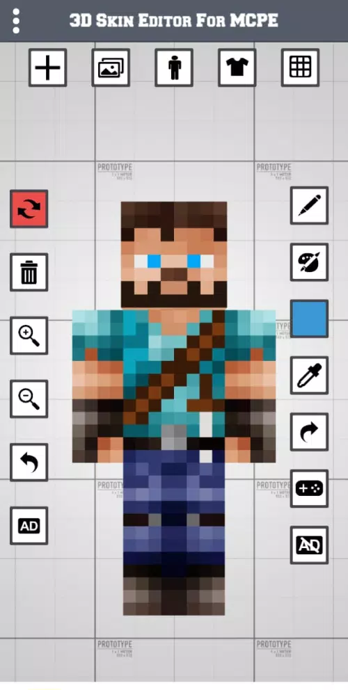 QB9's 3D Skin Editor for Minecraft for Android - Download