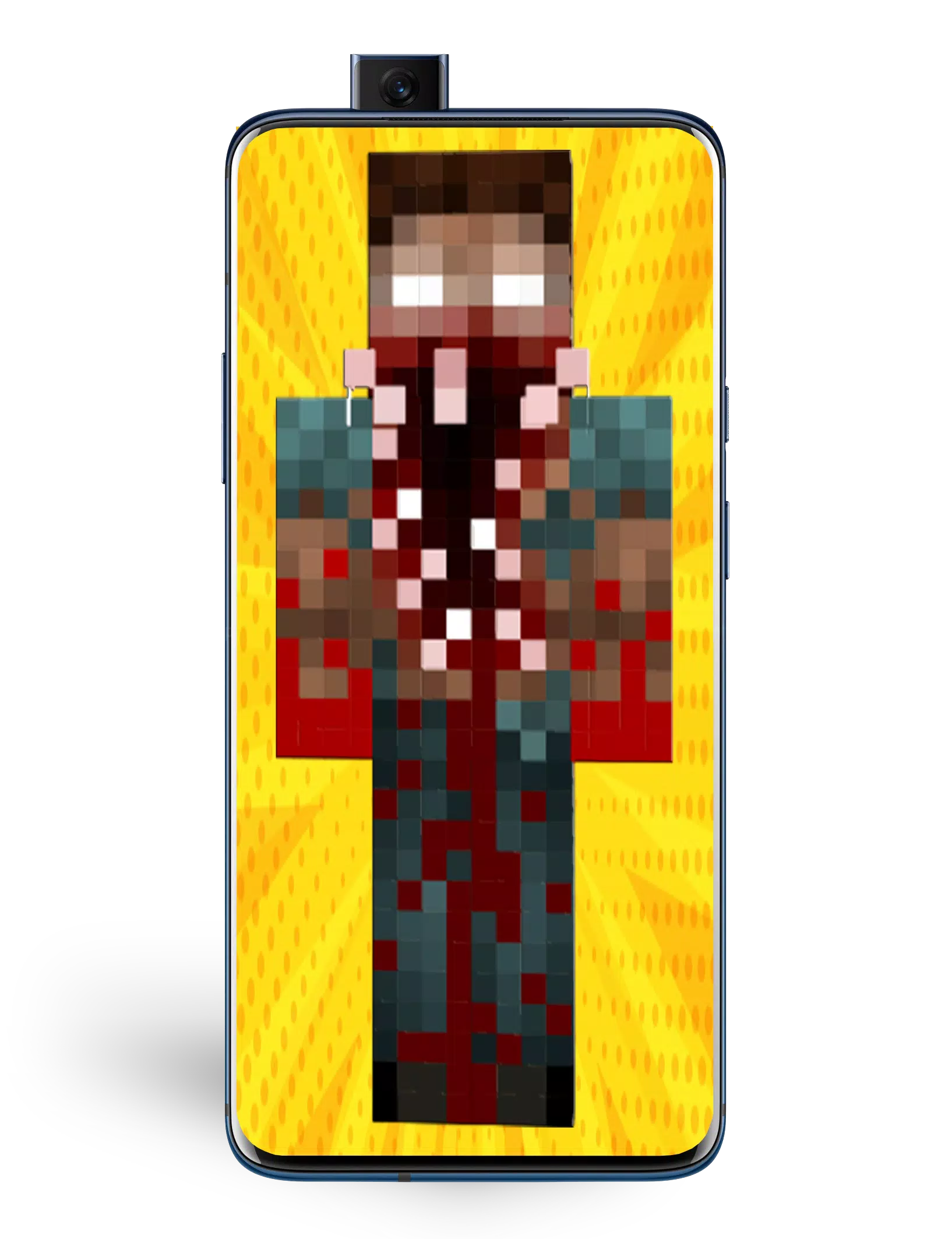 overpowered herobrine Minecraft Skin