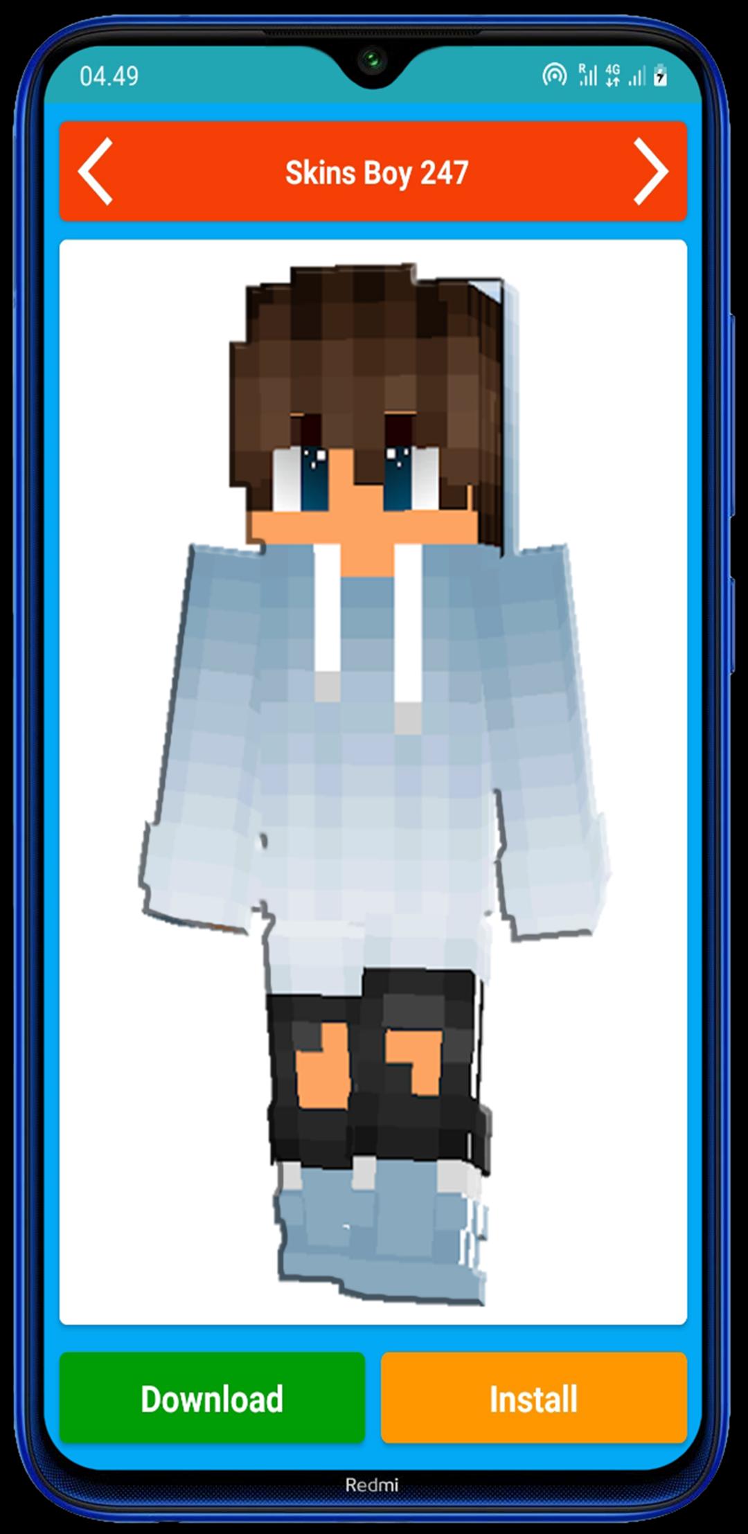 Boy Skins For Minecraft - Boys Skins Minecraft pe APK pour Android  Télécharger