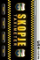 Skopje Taximeter Affiche