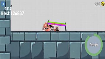 One Gun stickman Ragdoll Cartaz
