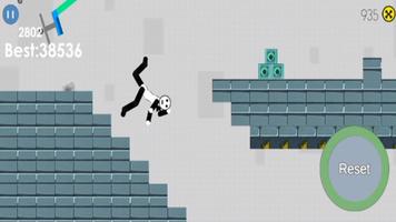 One Gun stickman Ragdoll imagem de tela 2