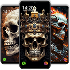 Skull wallpaper أيقونة