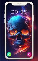 Skull wallpaper تصوير الشاشة 1