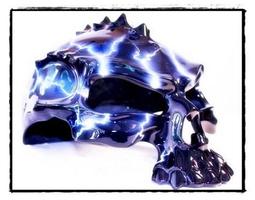 Skull Motorcycle Helmet poster