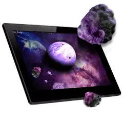 Asteroids 3D live wallpaper APK download