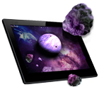 Asteroids 3D live wallpaper آئیکن