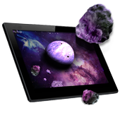 Asteroids 3D live wallpaper icon