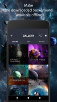 برنامه‌نما Asteroids 3D live wallpaper عکس از صفحه