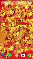 Folhas do outono 3D imagem de tela 2