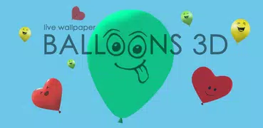 Balloons 3D live wallpaper
