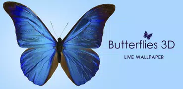 Butterflies 3D live wallpaper