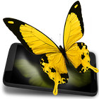 Бабочки 3D иконка