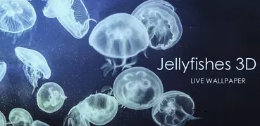 Jellyfishes 3D live wallpaper