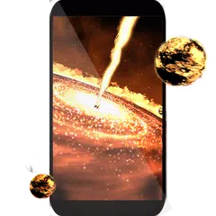 Quasar 3D live wallpaper APK download