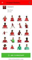 پوستر Arsenal Stickers
