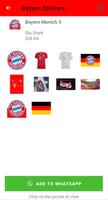 Bayern Munich Stickers capture d'écran 3