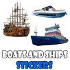 Boats and Ships Stickers APK