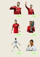 Cristiano Ronaldo Stickers imagem de tela 3
