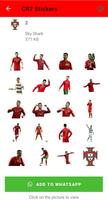 Cristiano Ronaldo Stickers imagem de tela 2