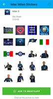 Inter Milan Stickers capture d'écran 3