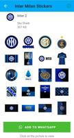 Inter Milan Stickers capture d'écran 1