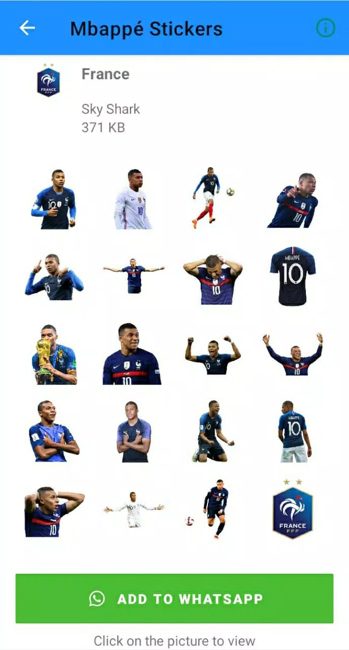 Mbappe - Stickers for WhatsApp