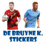 Icona Kevin De Bruyne Stickers