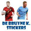 Kevin De Bruyne Stickers