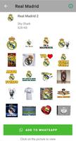 Real Madrid Stickers ảnh chụp màn hình 1