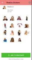 Shakira Stickers ภาพหน้าจอ 2