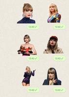 Taylor Swift Stickers Affiche